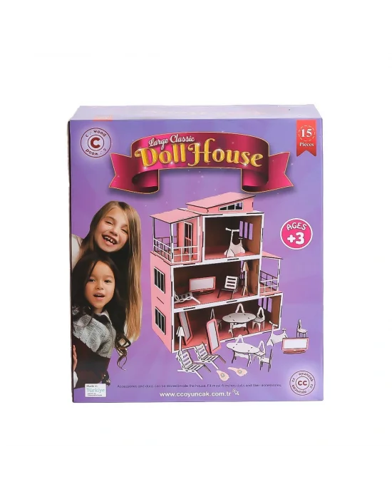 Ccy00696 Memo Ahşap Bebek Evi No 2