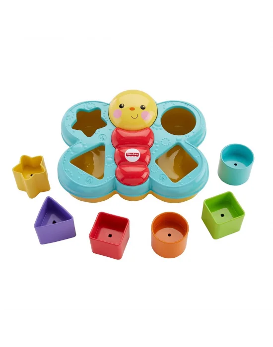 Cdc22 Fisher-price® Şekil Eşleştirme Arkadaşı Kelebek / Sıralama Ve Şekil Ayırma Oyuncakları