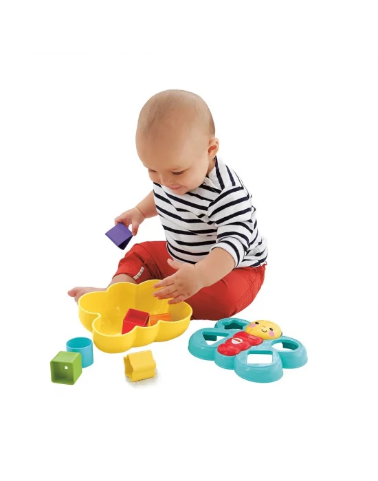 Cdc22 Fisher-price® Şekil Eşleştirme Arkadaşı Kelebek / Sıralama Ve Şekil Ayırma Oyuncakları
