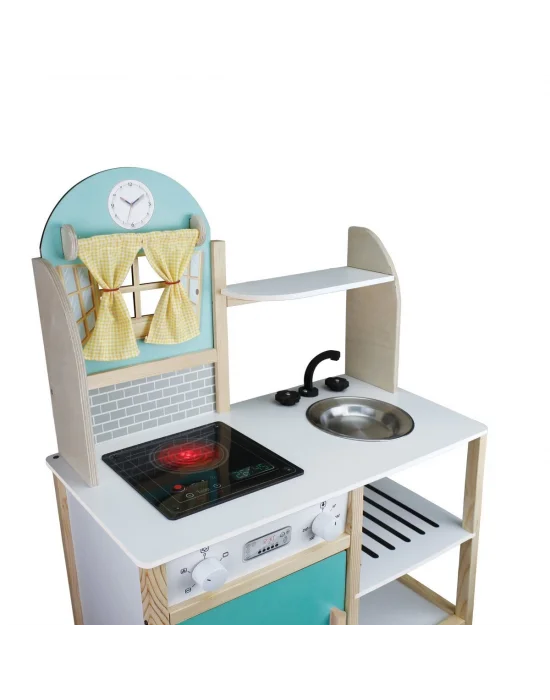 Çg84 Ahşap Ledli Mutfak -okutan Hobi