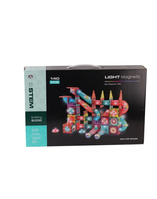 Ch1174 Magnetic Tiles Light Version 140 Parça