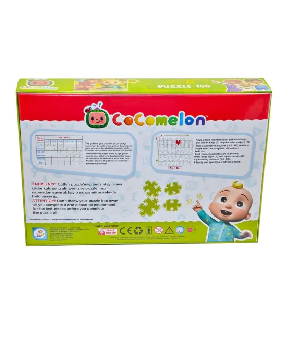 Co7778 Cocomelon 100 Parça - Utku Oyuncak