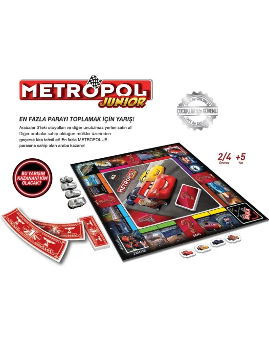 Cr 10303 Cars Metropol Junior Oyunu -ks Games