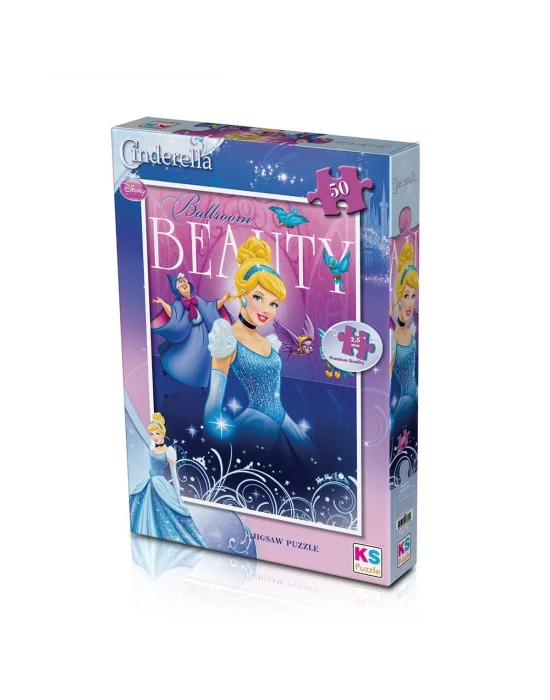 Crl709 Ks, Cinderella  50 Parça Çocuk Puzzle