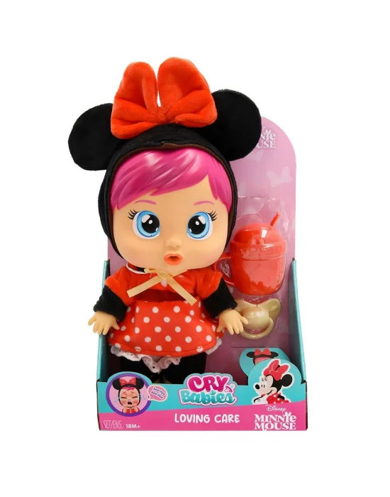 Cyb69000 Cry Babies Love And Care Minnie Kostümlü Bebek