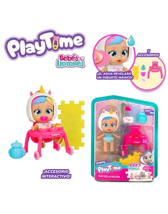 Cyp05000 Cry Babies Play Time Mini Dreamy Bebek Ve Yürüteci