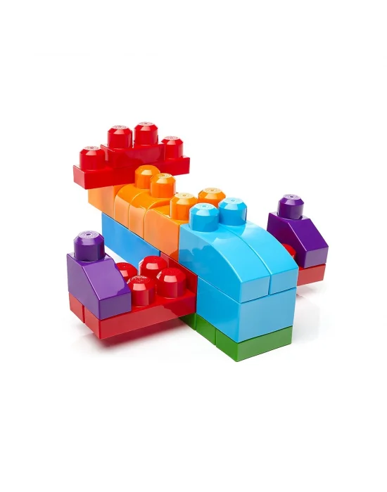 Cyp67 Mega Bloks® 60 Parçalı Blok Torbaları 2 Asorti - Mavi - Pembe +1 Yaş
