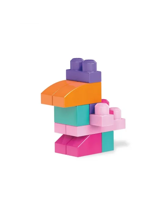 Cyp67 Mega Bloks® 60 Parçalı Blok Torbaları 2 Asorti - Mavi - Pembe +1 Yaş