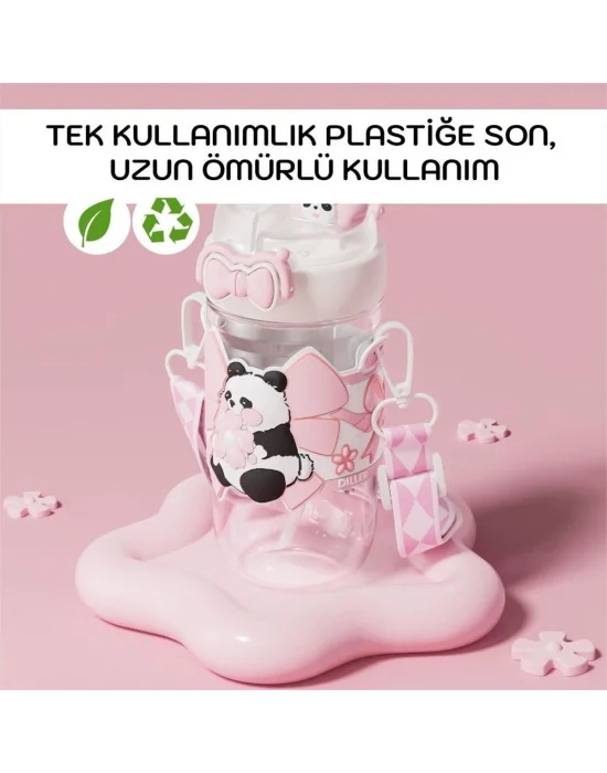 D2518 Dıller 580 Ml Boyun Askılı Trıtan Su Matarası