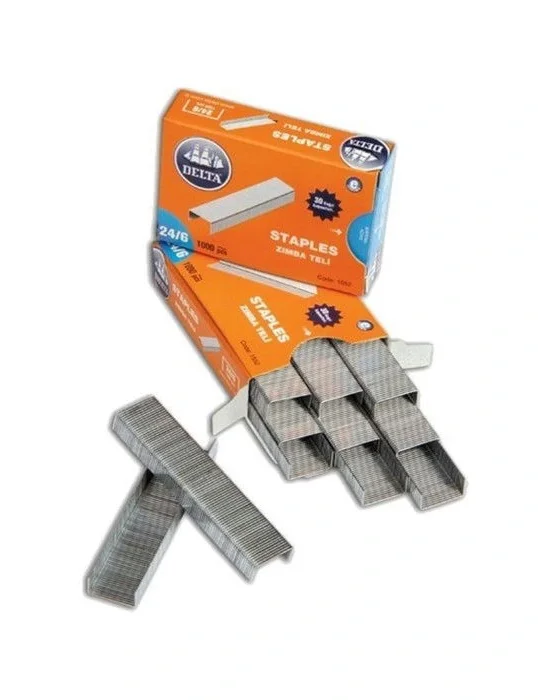 DELTA ZIMBA TELİ 24/6 BEYAZ (D1552)