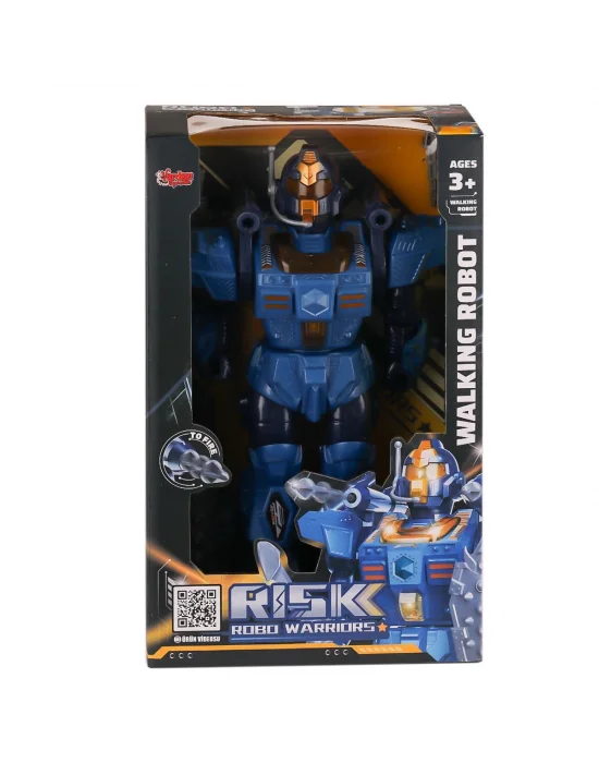 Df-6051 Işıklı Ve Müzikli Roket Atan Robot- Vardem Oyuncak