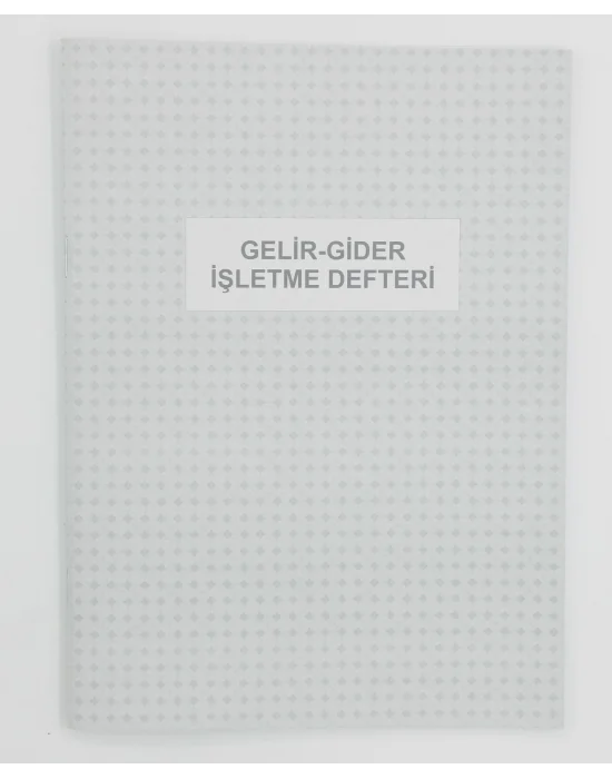 DİLMAN İŞLETME GELİR GİDER DEFTERİ 48YP