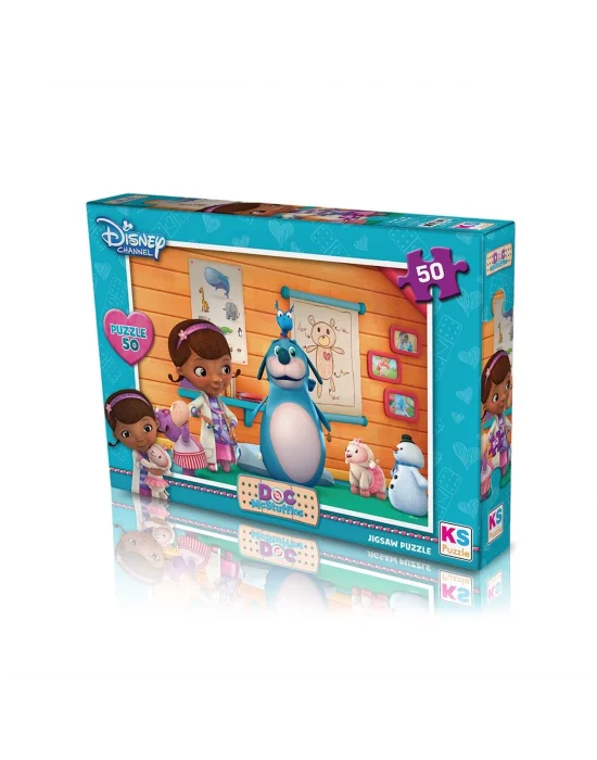 Doc709 Doc Mcstuffins 50 Parça Puzzle -ks Puzzle