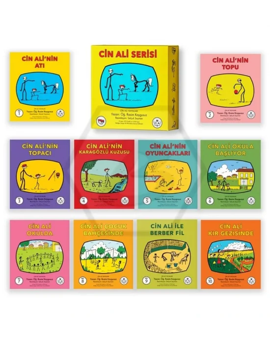DOKUZ / CİN ALİ HİKAYE SERİSİ 79004 KUTU (10 KİTAP)