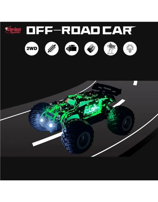 Ds-1258a Uzaktan Kumandalı Full Fonksiyon 2.4g 1:18 Şarjlı High Off Road Araba