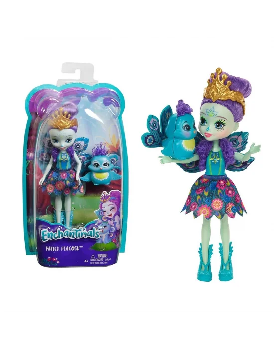 Dvh87 Enchantimals Ana Karekter Bebekler / +4 Yaş