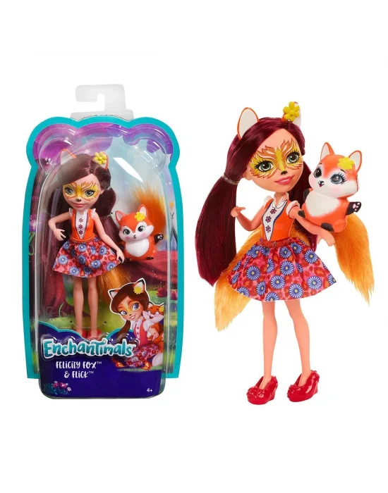 Dvh87 Enchantimals Ana Karekter Bebekler / +4 Yaş