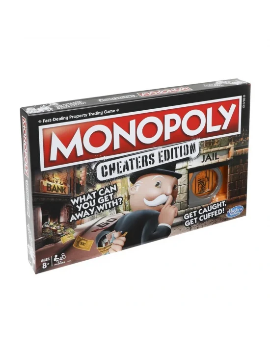 E1871 Hasbro Gaming - Monopoly Cheaters Edition +8 Yaş