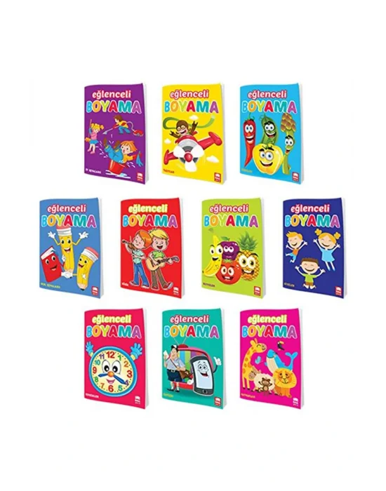 Eğlenceli Boyama Kitabı - Ema Çocuk