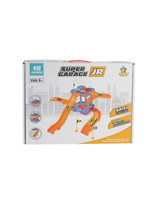 Er-200 Süper Garage Jr Otopark Set