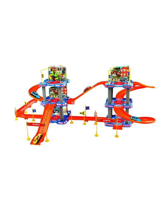 Er-202 Süper Garage Xl Otopark Set
