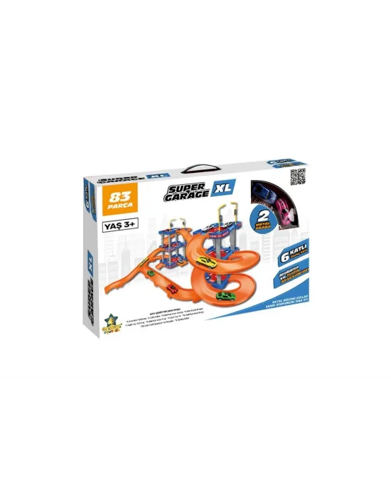 Er-202 Süper Garage Xl Otopark Set