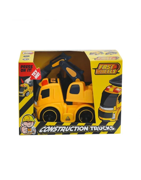 Er-241 Fast Wheels İnşaat Araçları Kepçeli Kamyon -erdem Oyuncak