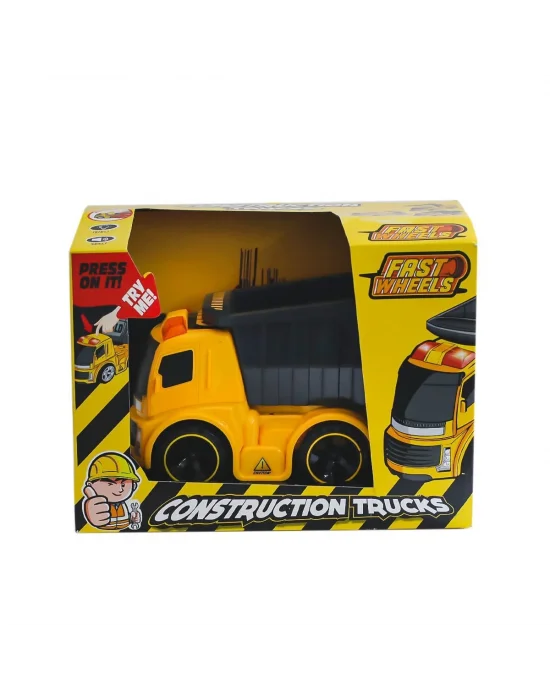 Er-242 Fast Wheels İnşaat Araçları Damperli Kamyon -erdem Oyuncak