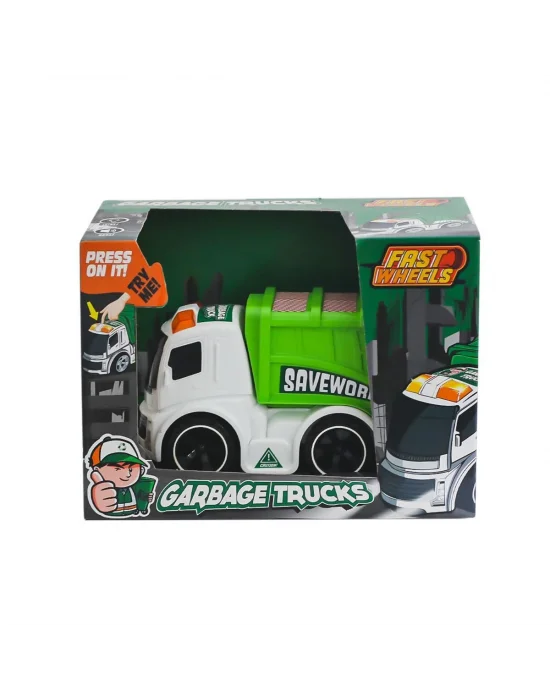 Er-244 Fast Wheels Çöp Kamyonu -erdem Oyuncak
