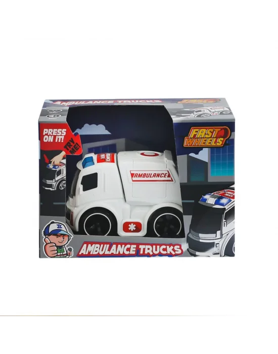 Er-247 Fast Wheels Ambulans Kamyonu -erdem Oyuncak