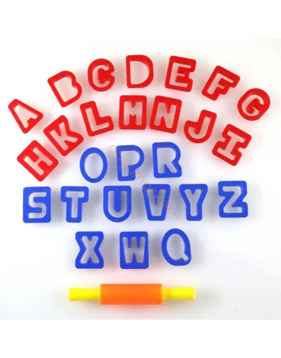 Ern-012 Harf Oyun Hamuru Kalıpları