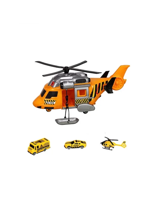Ern-2006 Heroes Toys Helikopter İnşaat Seti Arabalı