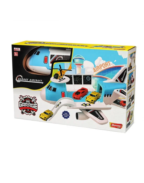 Ern-2012 Heroes Toys Uçak Garaj Seti