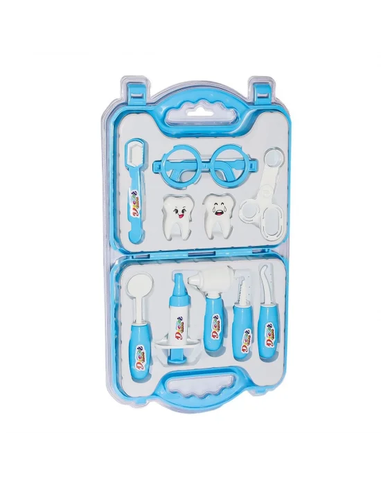 Ern-2040 Heroes Toys Çantalı Erkek Dişçi Seti