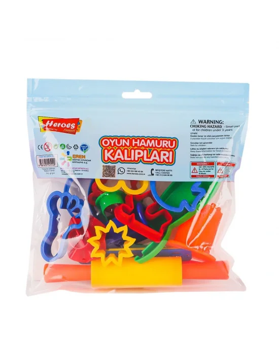 Ern-514 Oyun Hamuru Kalıpları -eren Eğitici Oyuncakları