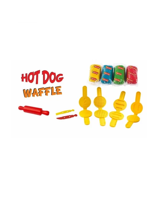 Ern-584 Heroes Orta Kutulu Burger Oyun Hamuru Seti