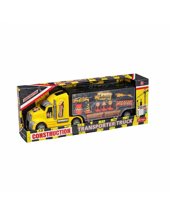 Ern-874 Heroes Toys Çantalı İnşaat Taşıyıcı Tır Seti
