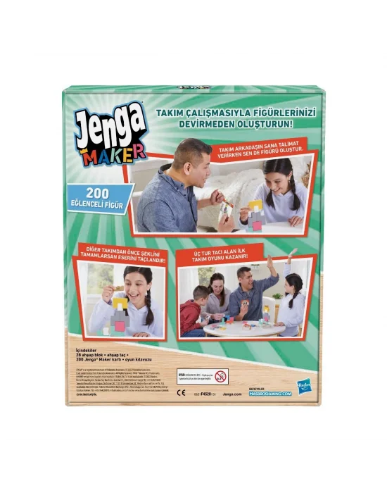 F4528 Hasbro Gaming - Jenga Maker +8 Yaş