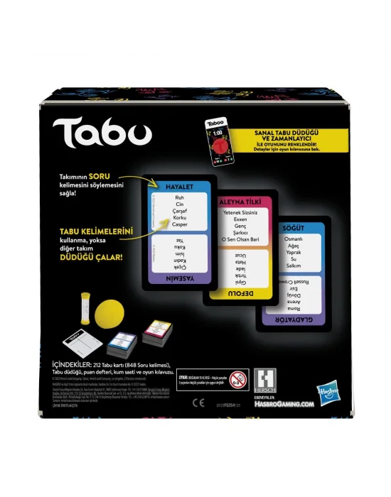 F5254 Hasbro Gaming - Tabu +13 Yaş
