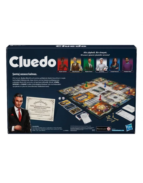 F6420 Hasbro Gaming - Cluedo +8 Yaş