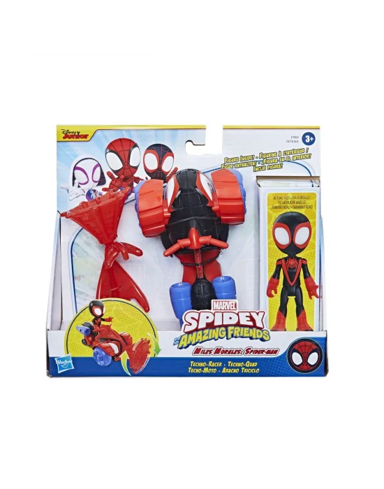 F6776 Spidey Ve İnanılmaz Arkadaşları - Araç Ve Figür +3 Yaş