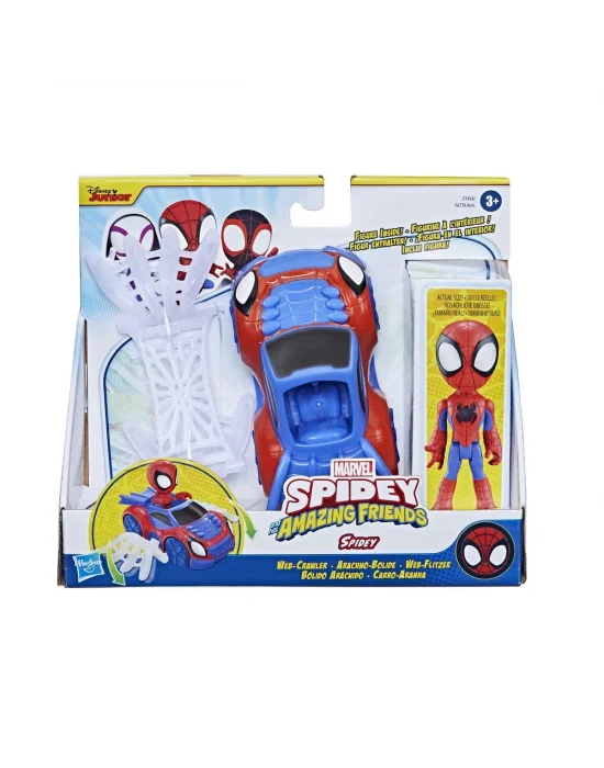 F6776 Spidey Ve İnanılmaz Arkadaşları - Araç Ve Figür +3 Yaş