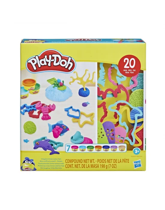 F7384 Play-doh Creations Hayal Gücü Şekilleri Seti +3 Yaş