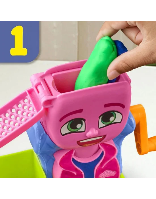 F8807 Play-doh Renkli Kuaför Salonu+3 Yaş
