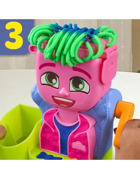 F8807 Play-doh Renkli Kuaför Salonu+3 Yaş