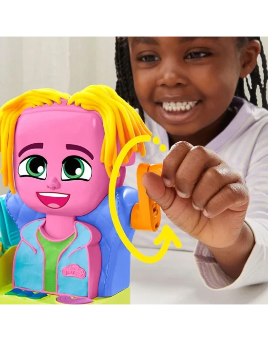 F8807 Play-doh Renkli Kuaför Salonu+3 Yaş