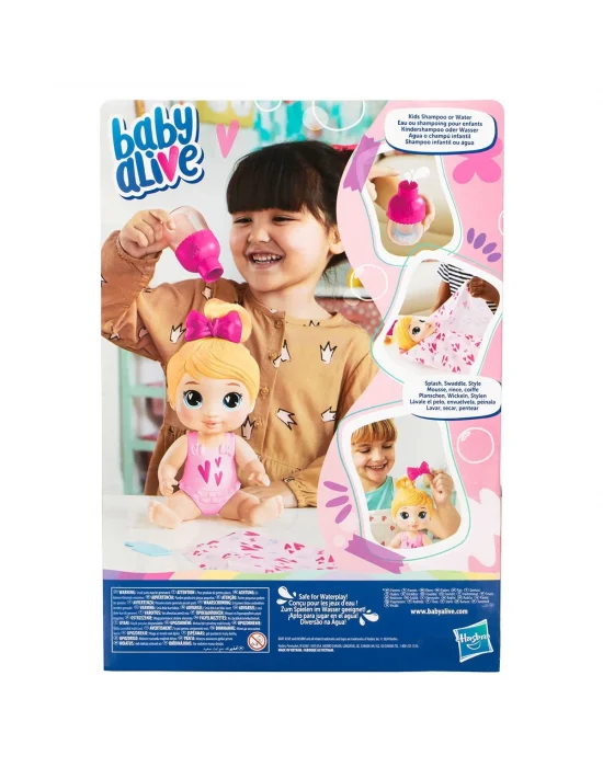 F9119 Baby Alive Şampuan Sevgisi Sarışın Bebek +3 Yaş