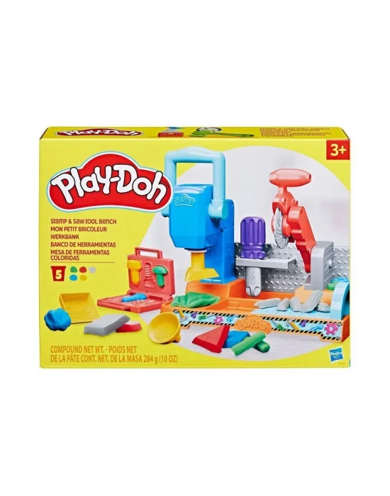 F9141 Play-doh Renkli El Aletleri Tezgahı Oyun Seti +3 Yaş