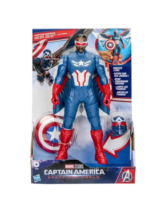 F9298 Marvel - Captain America Brave New World Flight Mode Aksiyon Figürü 30 Cm