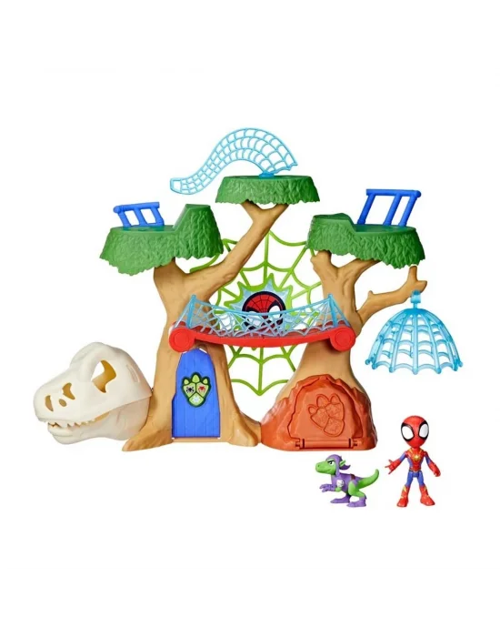 F9477 Spidey Ve İnanılmaz Arkadaşları - Dino Webs Ağaç Evi Set